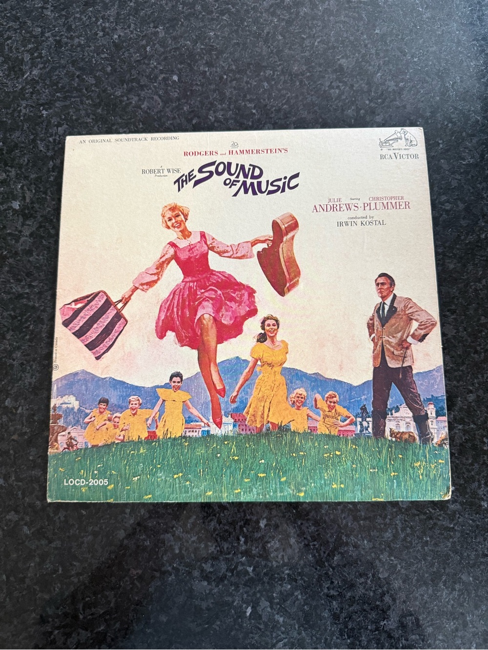 The Sound of Music Original Soundtrack Vinyl 1965 RCA Victor LP LOCD-2005